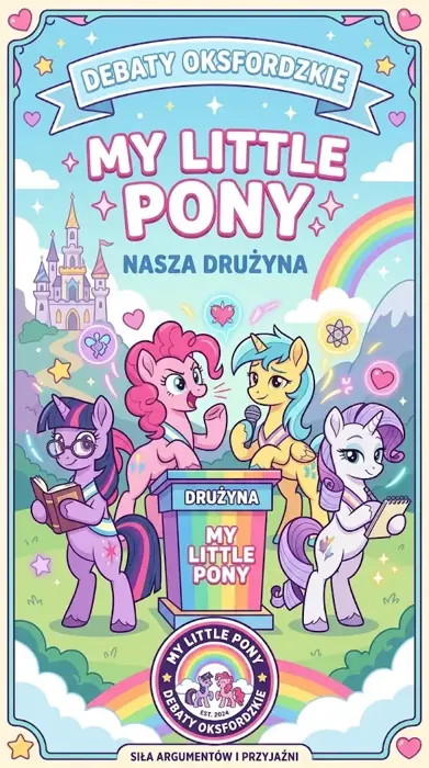 Plakat drużyny My Little Pony
